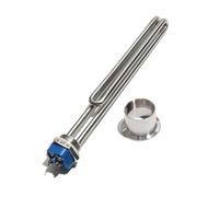 Elemento calentador de agua con rosca G1 "32 mm, 120 V, 240 V, resistencia del calentador de tubo doblado de acero inoxidable, 1 kW, 2 kW, 2,5 kW, 3 kW, 3,5 kW (con adaptador, 240 V, 2 kW, 210