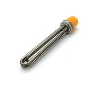 Elemento Calentador de Agua de Acero Inoxidable 304, Calentador de inmersión eléctrico de 1 1/4 "para Tanque de Agua Solar, 220V, 380V (Color : 220V 210mm 4.5KW)