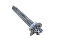 Elemento calentador de agua de brida triangular de 63 mm, elemento calefactor tubular de acero inoxidable de 220 V/380 V, compatible con lavavajillas