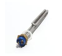 Elemento calentador de agua eléctrico plegable con rosca NPT 1 pulgada, 1KW/2KW/3KW/4KW/6KW, acero inoxidable 201(Gold,380V,6KW320L DN25 201SS)