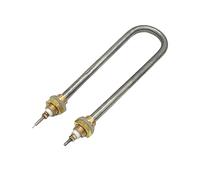 elemento calentador de agua, Tubo de calor eléctrico tipo U M18, elemento calefactor en forma, tubo, 220V/380V, 1KW/1.5KW/2KW/3KW/4KW(380v,3KW280L M18)