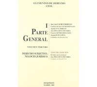 Elemento de derecho civil. Tomo I. Parte general. Volumen III. Derecho subjetivo. Negocio jurídico (SIN COLECCION)