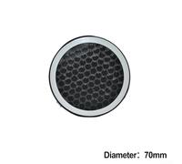 Elemento de filtro de aire de tubería de PVC con HEPA combinado y carbón activado para filtración de humo, polvo y partículas desagradables transportadas por el aire (70 mm)