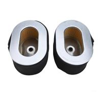 Elemento de filtro de aire para motores generadores diésel HP 186 186F 186FA, compatible con L90 L100 114650 12590, proporcionando un fuerte filtrado y protección del motor (2 piezas)