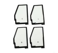 Elemento de filtro de aire para soplador EB260 BLX260 BL260 - Pieza de repuesto HEPA 106x74mm Blanco Negro (4pcs)