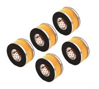 Elemento de filtro de aire plástico 20mm para silenciador compresor 5pcs | para material plástico premium, diseño naranja y negro, tamaño de 65x36x36mm, protección contra el polvo, fácil instalación