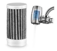 Elemento de filtro de purificador de agua, elemento de filtro de grifo de agua, elemento de repuesto del filtro de agua, accesorios de cocina para eliminar el cloro residual, gravilla, tierra y
