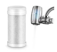 Elemento de filtro de purificador de agua, elemento de filtro de grifo de agua, elemento de repuesto del filtro de agua, accesorios de cocina para eliminar el cloro residual, gravilla, tierra y