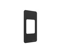 Elemento decorativo ekey dLine para tirador de puerta en negro