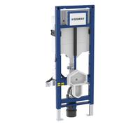 Elemento Duofix de Geberit para inodoro suspendido, 112 cm, con cisterna oculta Sigma 12 cm, sin barreras, regulable en altura, 111396006 - CM