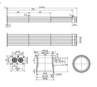 Elemento enfriador, reciclaje gases escape NRF 48104 para TGX I 10.518 2007-2021