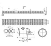 Elemento enfriador, reciclaje gases escape NRF 48105 para MG ZT 2 2002-2005