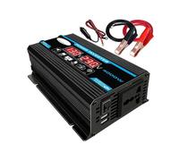Elemento esencial para viajes: transformador de onda sinusoidal pura para conversión de 12 V a 220 V, inversor de protección múltiple con