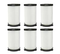 Elemento filtrante compatible con aspiradora con cable y cepillo MooSoo D600 D601(6 PCS)