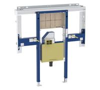 Elemento Geberit Duofix para lavabo ONE, saliente acortado, grifo mural, altura de la habitación, sifón empotrado, con clip empotrado, 111083002, Versión: ancho 110 cm - CM