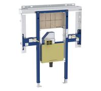 Elemento Geberit Duofix para lavabo ONE, saliente acortado, grifo mural, altura de la habitación, sifón empotrado, con clip empotrado, 111.082.00.2, Versión: ancho 95 cm