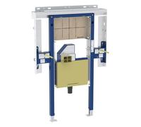 Elemento Geberit Duofix para lavabo ONE, saliente acortado, grifo mural, altura de la habitación, sifón empotrado, con clip empotrado, 111.081.00.2, Versión: Anchura 80cm