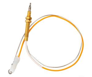 Elemento sensor de termopar de cobre con conjunto de válvula solenoide para detección y apagado de fallas de llama de estufa de gas (A)