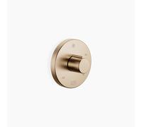 Elementos de control electrónico Dornbracht para calentador de toallas, roseta redonda 80mm, 36390979-46, Color: Champán cepillado