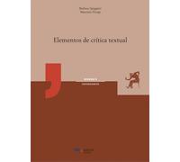 Elementos de crítica textual: 26 (Manuais universitarios)