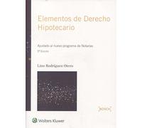 Elementos de derecho hipotecario (5ª ed.) (FONDO)
