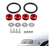 Elementos de fijación de parachoques - JAparachoques de aluminio de liberación rápida - Clip de fijación i de aluminio para parachoques de coche de portón trasero