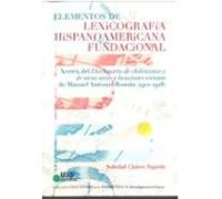 Elementos De Lexicografia Hispanoamericana Fundacional