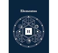 Elementos - Diario de los elementos químicos | cuaderno para rellenar y estudiar autodidacta: con índice y tabla periódica en blanco | 118 elementos químicos