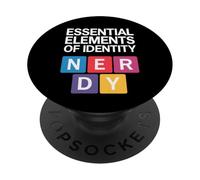 Elementos Esenciales de Identidad Nerd PopSockets PopGrip Adhesivo