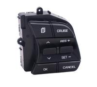 Elementos mando coche Compatible Con Hyundai Para Sonata LF 2016 2017 2018 2019 Volante Automóvil Botón De Volumen Multifuncional Interruptor De Control Crucero Derecho