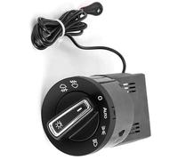 Elementos Mando Coche Compatible con VW para Golf MK4 para Jetta Mk4 para Passat para B5 para B5.5 1999 2000 2001 2002 2003 2004 2005 Interruptor De Control De Faros 3BD941531