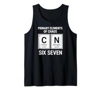 Elementos primarios del Caos - Funny 67 Brainrot Italiano Camiseta sin Mangas