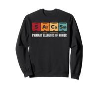 Elementos primarios del Humor Ciencia Sarcasmo S Ar Ca SM Divertido Sudadera