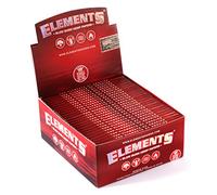 Elements 716165250906 Red - King Size Slim - 50 Cuadernos de 33 Hojas, Papel, Getaway Solids