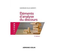 Eléments d'analyse du discours