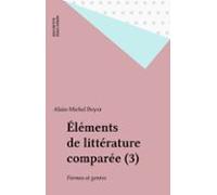 Éléments De Littérature Comparée (3) (ebook)