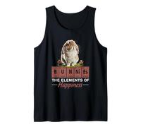 Elements of Happiness Mini Holland Lop Bunny Rabbit Lover Camiseta sin Mangas