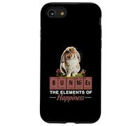 Elements of Happiness Mini Holland Lop Bunny Rabbit Lover Carcasa para iPhone SE (2020) / 7/8