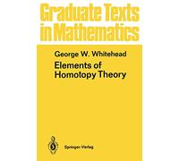 Elements of Homotopy Theory: 61 (Graduate Texts in Mathematics)