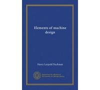 Elements of machine design