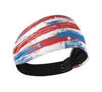 Elements of The American Flag - Diademas deportivas que absorben la humedad para mujer, bandas elásticas para el sudor para lavarse la cara, tenis, yoga, fútbol