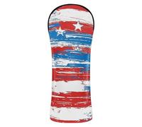 Elements of The American Flag - Juego de fundas impermeables para cabeza de golf con etiquetas intercambiables para maderas y conductores híbridos, 1 paquete