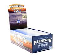 Elements Single Wide Rolling Papers (70mm Length) 100 Packs (2 Boxes x 50 Packs) (2 in 1)