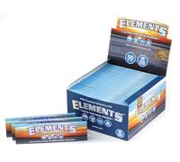 Elements Ultra Thin Rice KING SIZE Rolling Papers 1Case/50-Pack