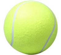 elemhome Pelotas de tenis de 9.5 pulgadas de gran tamaño para niños, adultos, mascotas, deportes al aire libre, playa, juguetes para masticar grandes gigantes