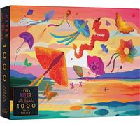 Elena Essex Puzzle - Tiger Lounge, Sunset Valley and Flowers in Bloom (Kites at Dusk)