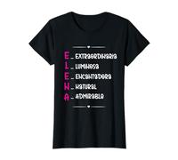 Elena Regalo Personalizado Nombre Elena Mujer Chica Camiseta