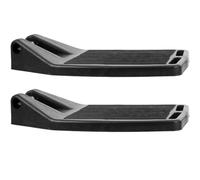 ELEOUTI 1par Reposapiés para Silla de Ruedas Pedal Estable de Abs Reforzado Diseño Ergonómico y Resistente Accesorio Práctico para Soporte Cómodo y Seguro