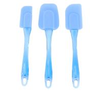 ELEOUTI 3piezas Espátulas de Silicona Antiadherentes con Mango Ergonómico para Mezclar Voltear y Raspar Resistentes al Calor hasta Utensilios de Cocina Aptos para Colgar y Lavavajillas