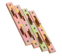 ELEOUTI 4 Piezas Fijación de Cabecera, Conector de Hardware para Marco de Cama, Soporte de Hierro, Conexión Segura, Reduce Riesgo de Lesiones Accidentales, para Cabecero y Pie de Cama